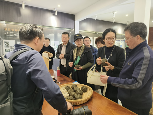 宜宾市人大常委会考察组到临沧市考察学习茶文化保护发展工作