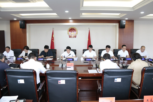 市五届人大常委会召开第五十一次主任会议