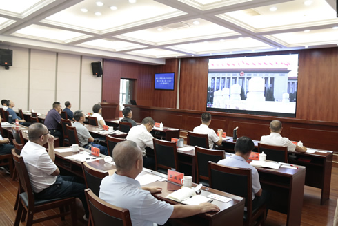 市人大常委会机关举行2025年度第二十二次集体学习