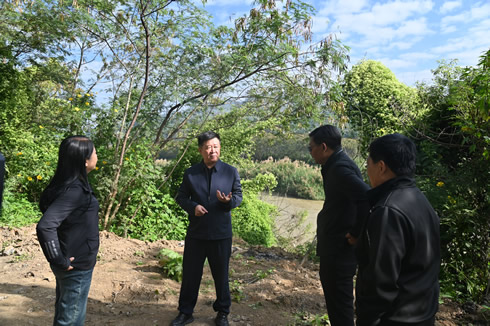 汤培远赴沧源县开展河长制、林长制专项督查