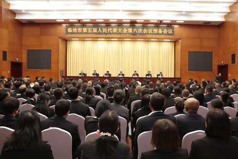 市五届人大六次会议举行预备会议