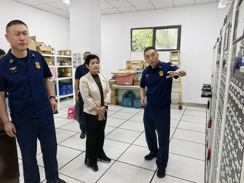 王萍带队督办人大代表建议