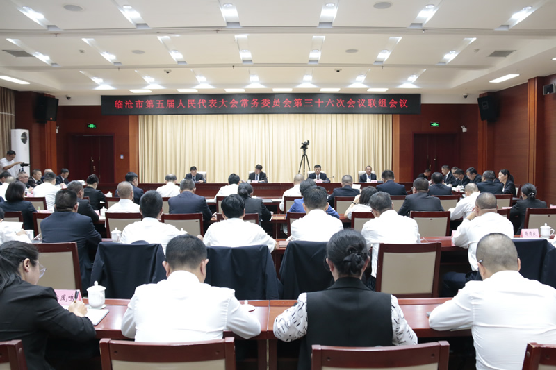 市人大常委会第三十六次会议举行联组会议
